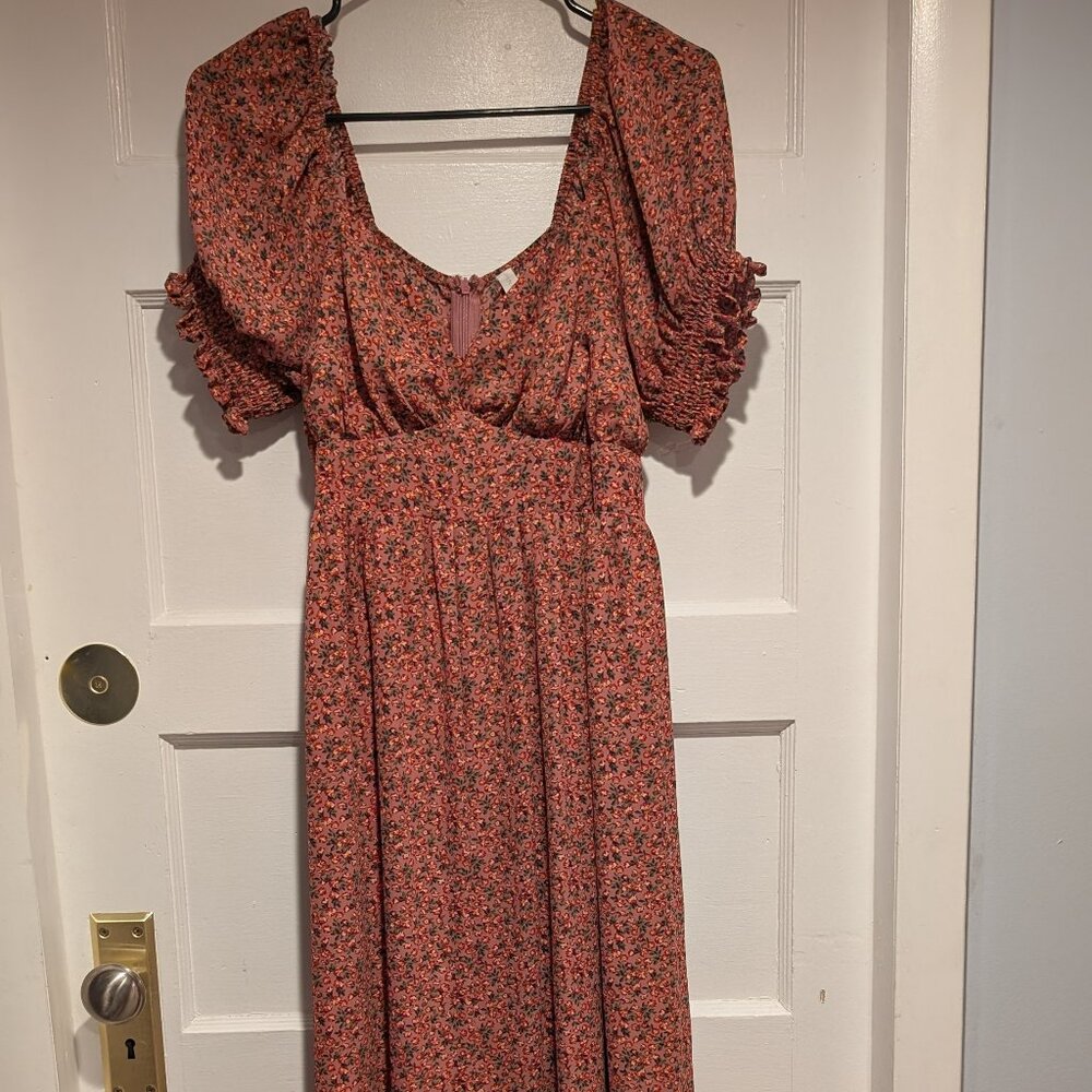 Pink Blush Maternity Maxi Dress